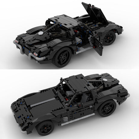 MOC - 99666 Corvette Sting Ray 1963 - LesDiy -