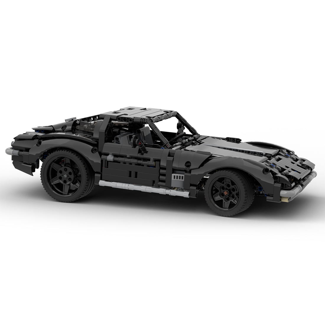 MOC - 99666 Corvette Sting Ray 1963 - LesDiy -