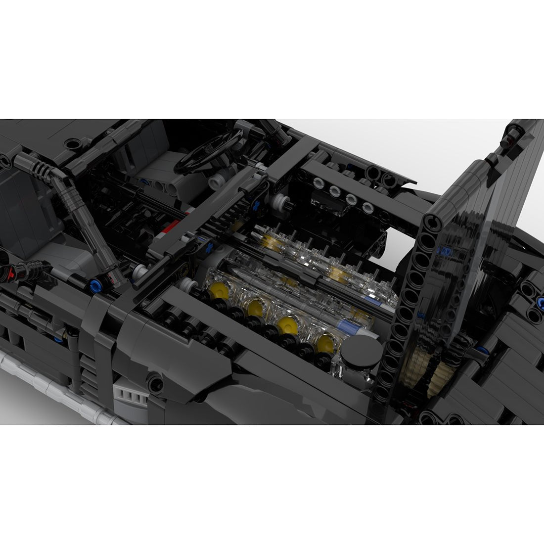 MOC - 99666 Corvette Sting Ray 1963 - LesDiy -