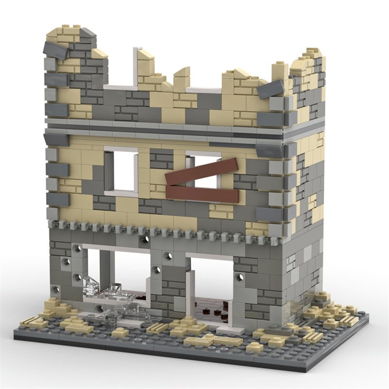MOC Broken Building - LesDiy