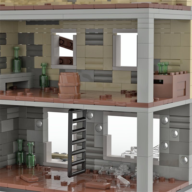 MOC Broken Building - LesDiy