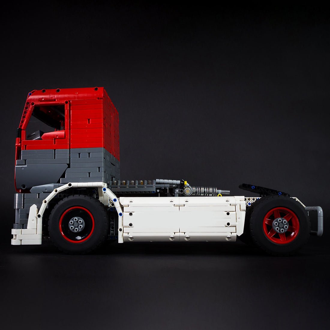 MOC Electric Remote Control Racing Truck Building Block - LesDiy -