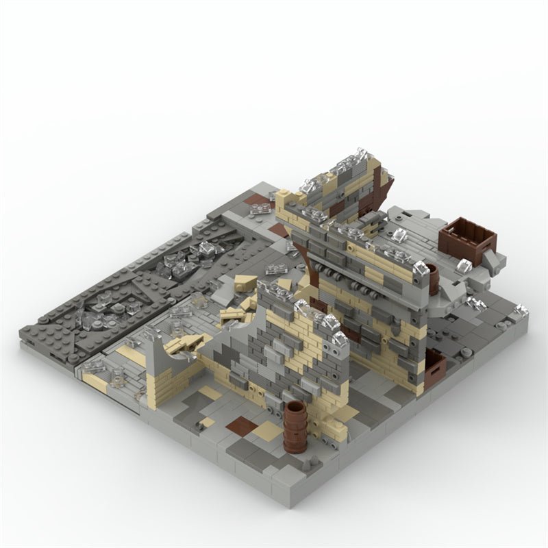 MOC Ruined House - LesDiy