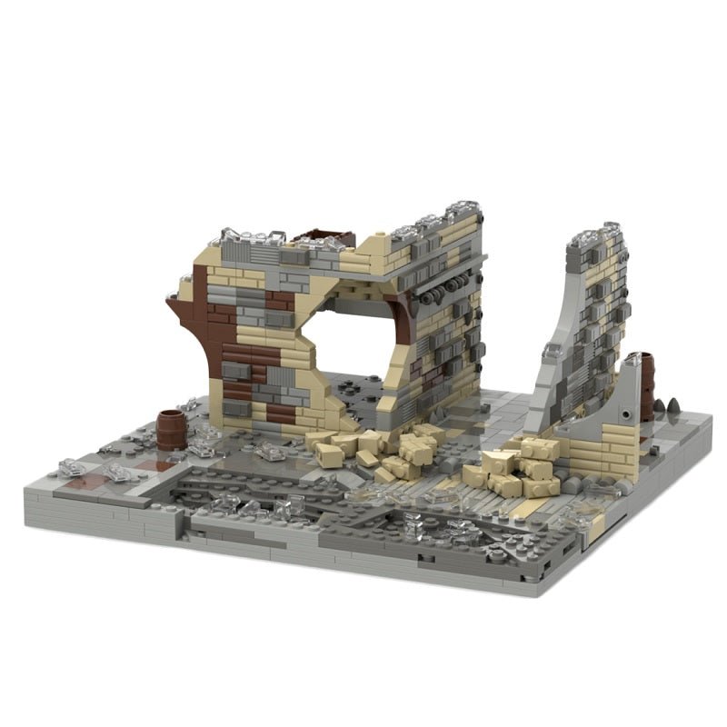 MOC Ruined House - LesDiy