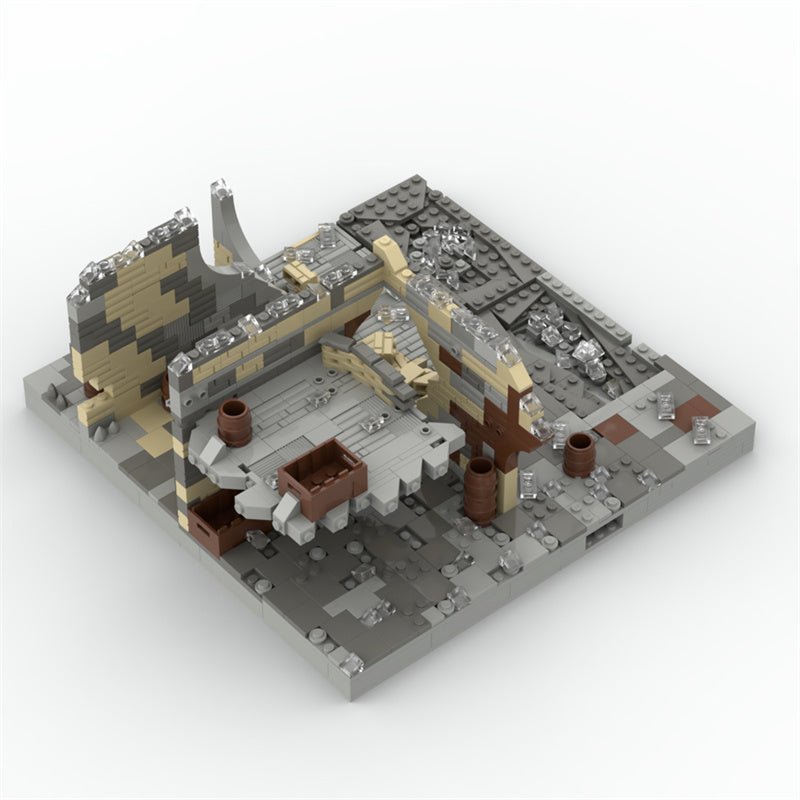 MOC Ruined House - LesDiy