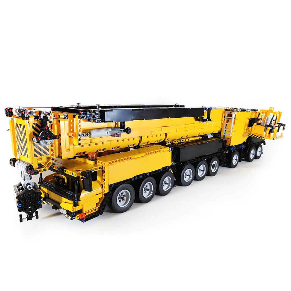 MOC Small Particles V3.0 1:20 2.4G RC Mobile LTM1750 - 9.1 All - terrain Crane Building Blocks - LesDiy - MOC