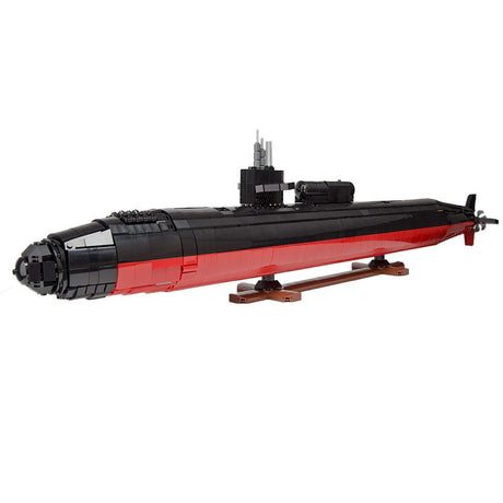 Mocsage 1/125 UCC Los Angeles - class Military Nuclear Submarine Model Building Blocks - LesDiy - Building Blocks