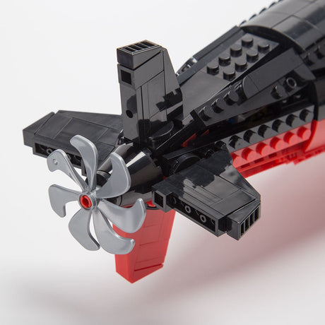 Mocsage 1/125 UCC Los Angeles - class Military Nuclear Submarine Model Building Blocks - LesDiy - Building Blocks