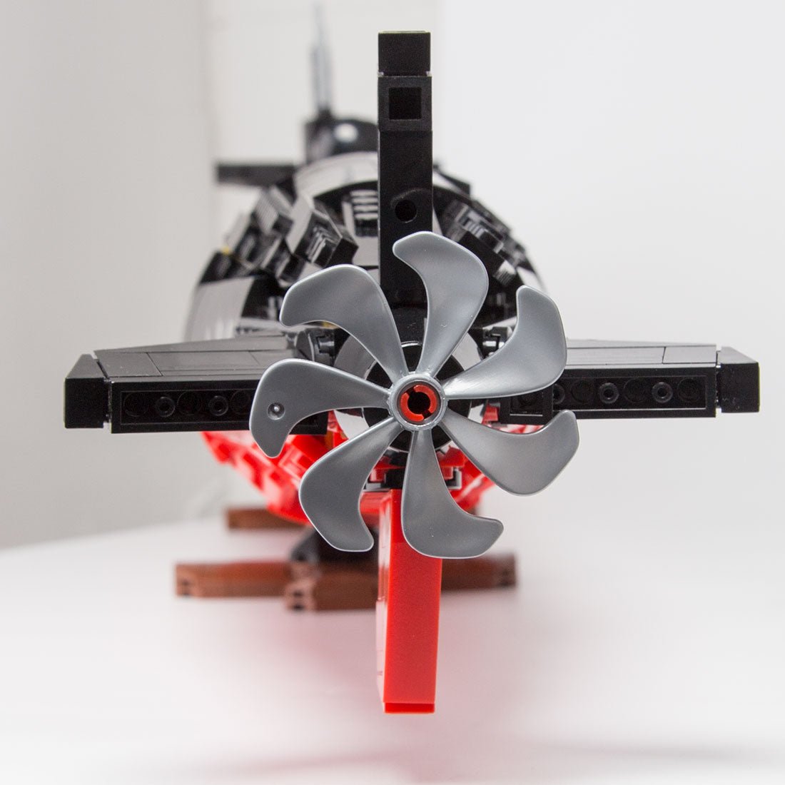 Mocsage 1/125 UCC Los Angeles - class Military Nuclear Submarine Model Building Blocks - LesDiy - Building Blocks