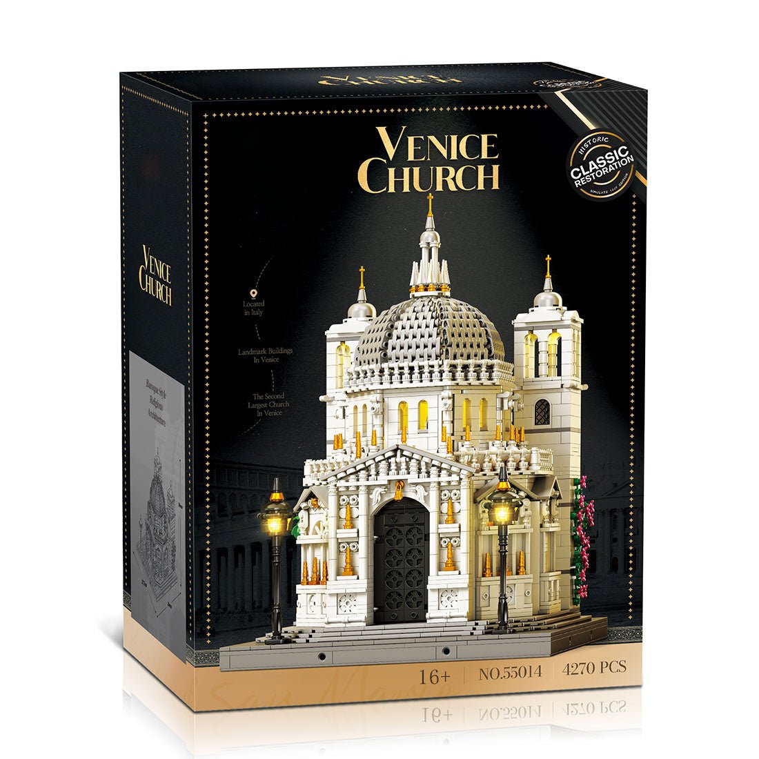 Mocsage 1/180 Scale Venetian Church Building Blocks - LesDiy - Building Blocks