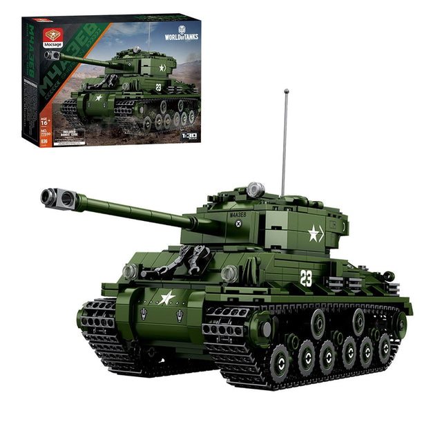 Mocsage 1/30 M4A3E8 Tank - LesDiy -