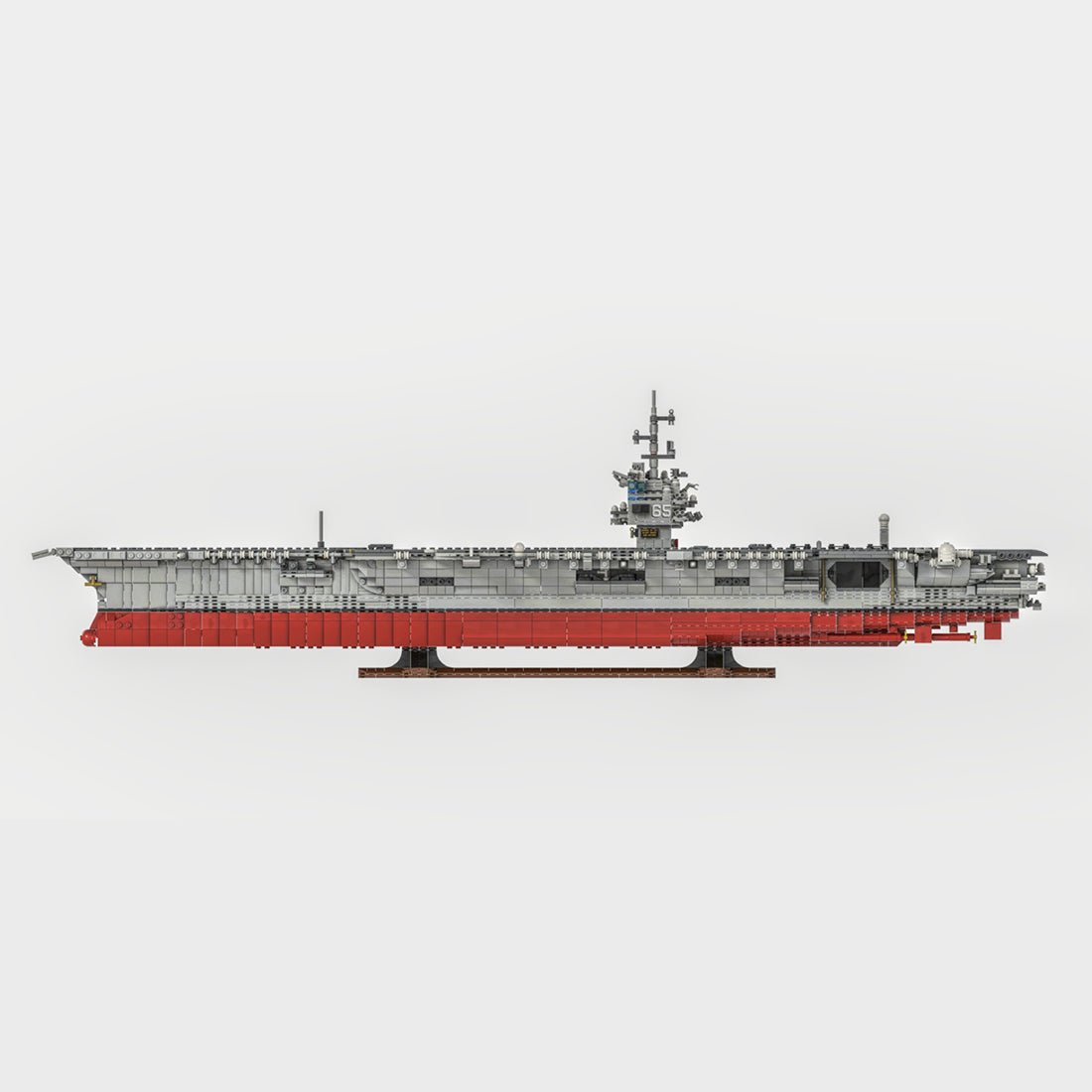 Mocsage 1/350 UCS USS Enterprise CVN - 65 Nuclear - powered Aircraft Carrier Building Blocks - LesDiy - Building Blocks