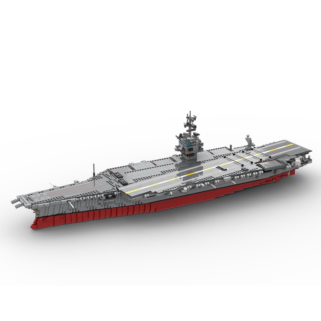 Mocsage 1/350 UCS USS Enterprise CVN - 65 Nuclear - powered Aircraft Carrier Building Blocks - LesDiy - Building Blocks