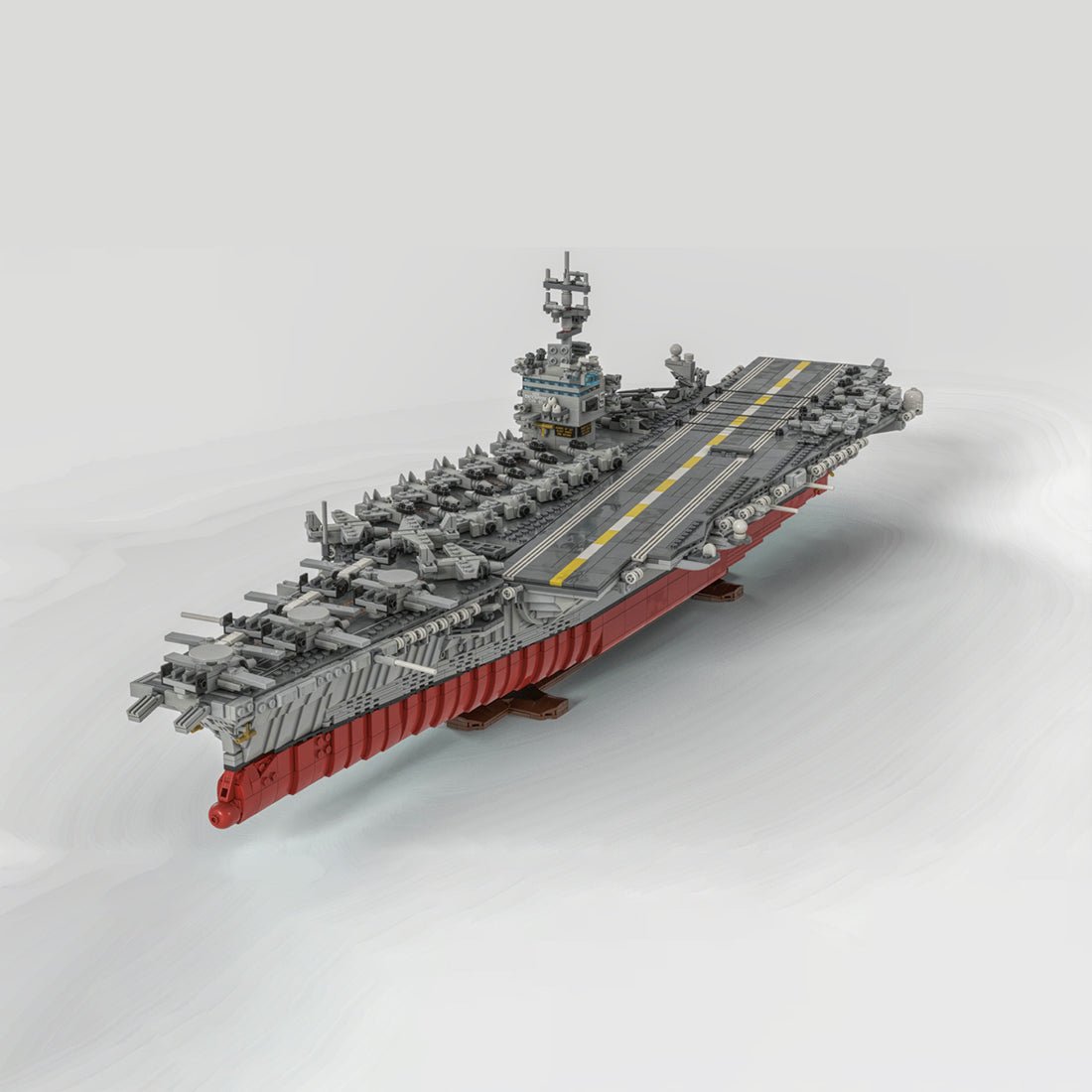 Mocsage 1/350 UCS USS Enterprise CVN - 65 Nuclear - powered Aircraft Carrier Building Blocks - LesDiy - Building Blocks