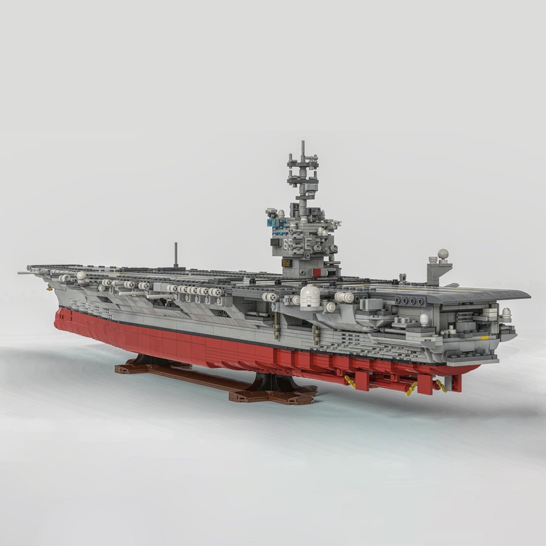 Mocsage 1/350 UCS USS Enterprise CVN - 65 Nuclear - powered Aircraft Carrier Building Blocks - LesDiy - Building Blocks
