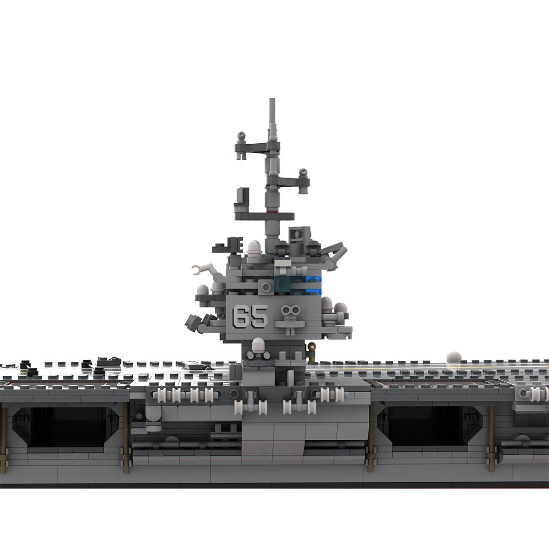 Mocsage 1/350 UCS USS Enterprise CVN - 65 Nuclear - powered Aircraft Carrier Building Blocks - LesDiy - Building Blocks