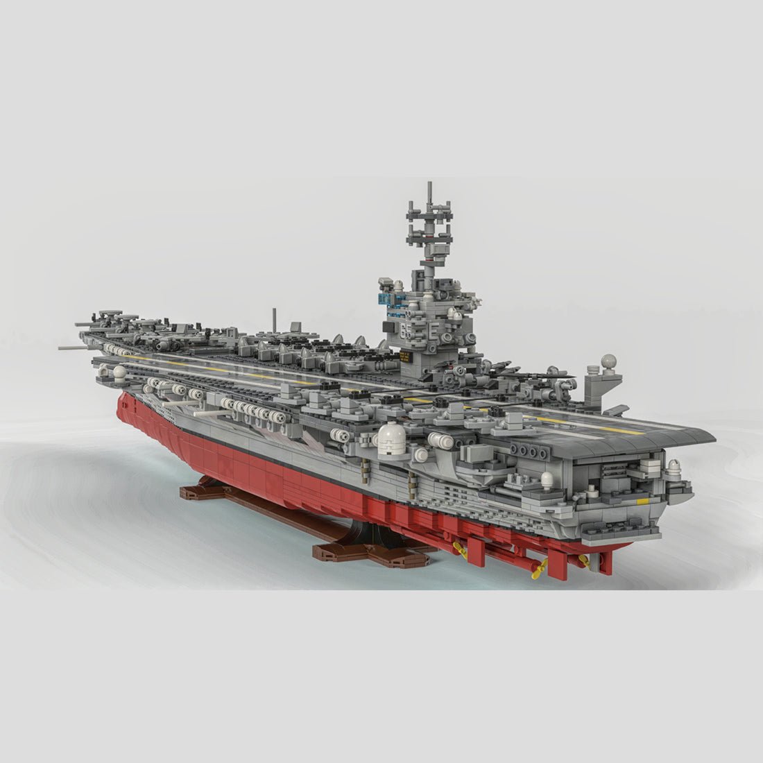 Mocsage 1/350 UCS USS Enterprise CVN - 65 Nuclear - powered Aircraft Carrier Building Blocks - LesDiy - Building Blocks
