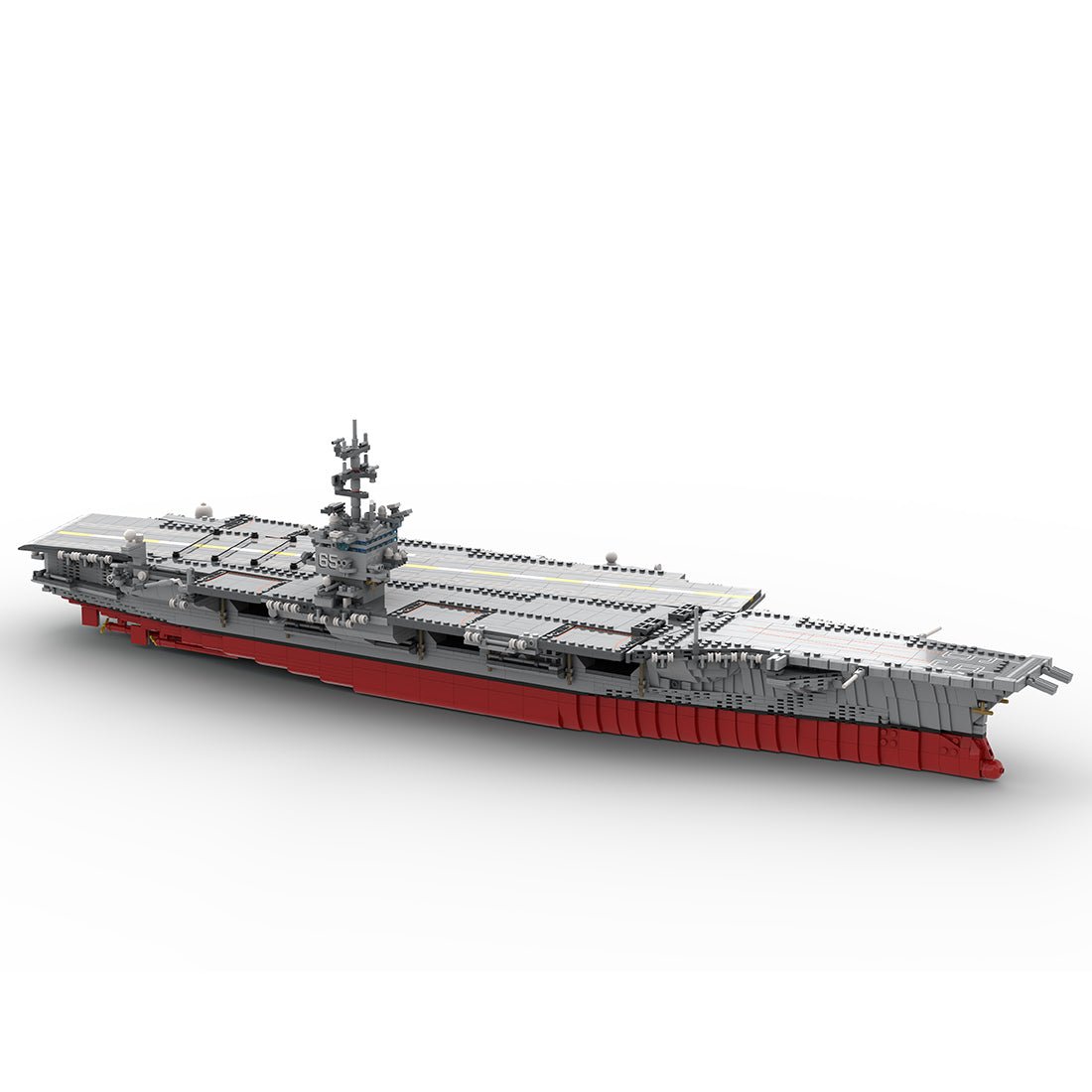 Mocsage 1/350 UCS USS Enterprise CVN - 65 Nuclear - powered Aircraft Carrier Building Blocks - LesDiy - Building Blocks