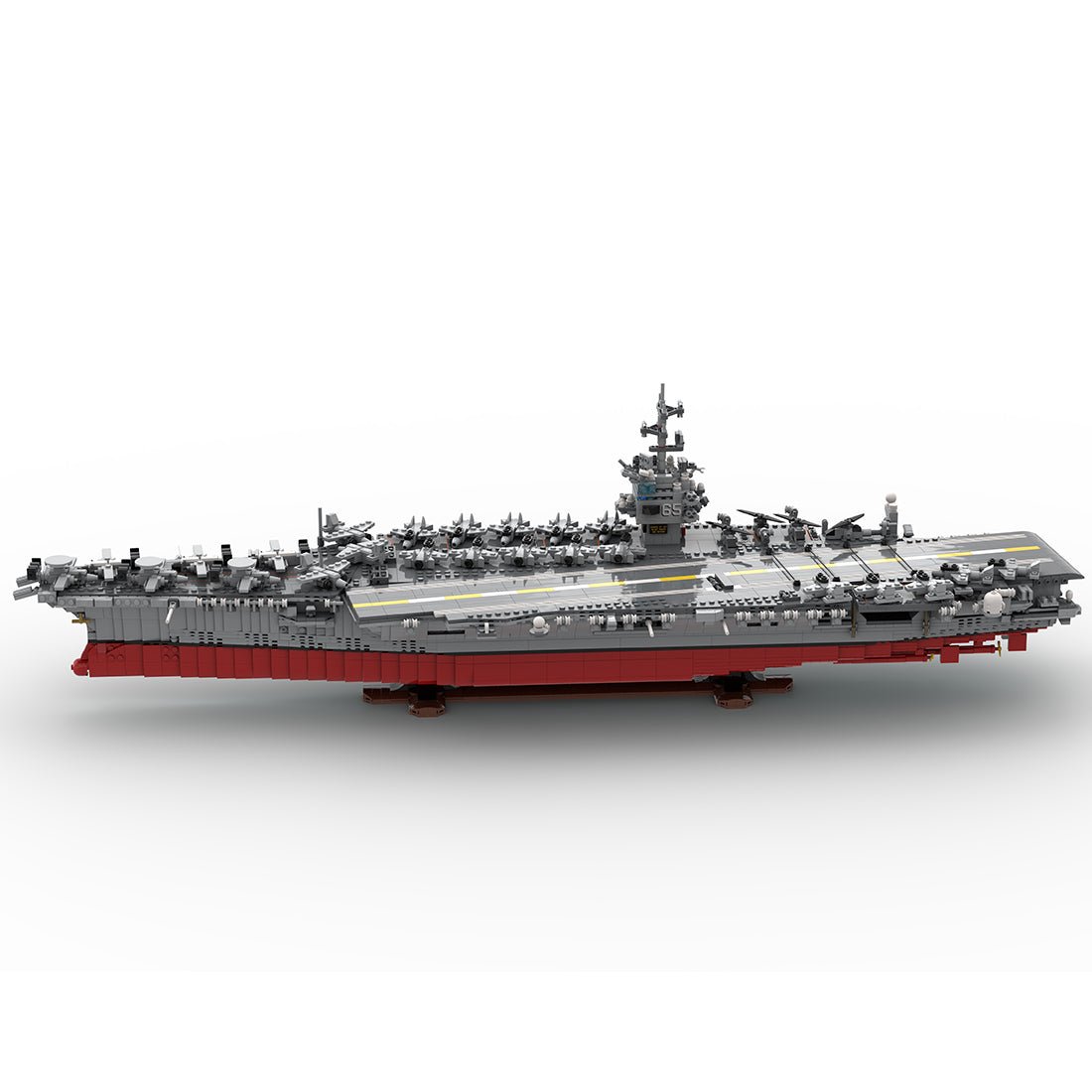 Mocsage 1/350 UCS USS Enterprise CVN - 65 Nuclear - powered Aircraft Carrier Building Blocks - LesDiy - Building Blocks
