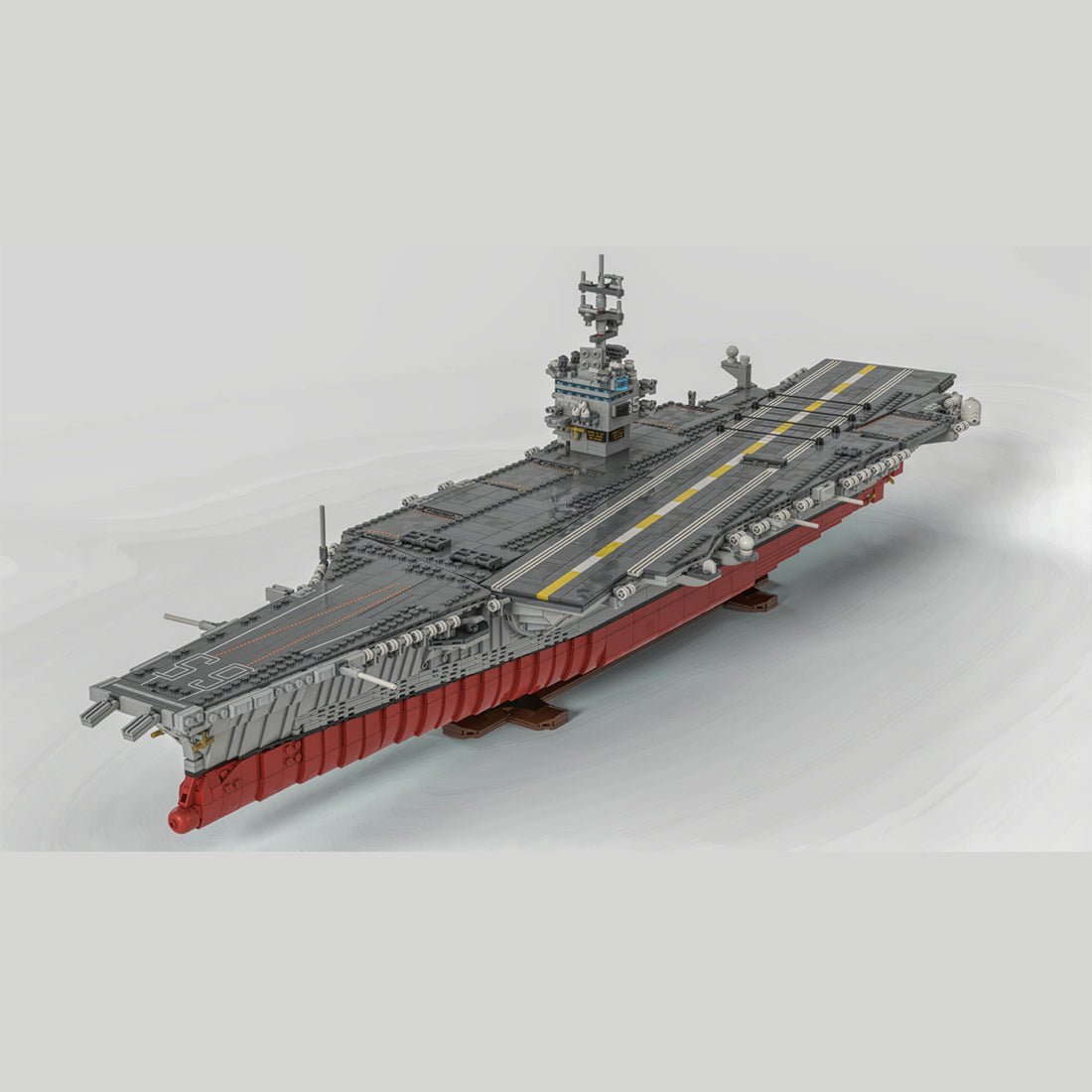 Mocsage 1/350 UCS USS Enterprise CVN - 65 Nuclear - powered Aircraft Carrier Building Blocks - LesDiy - Building Blocks