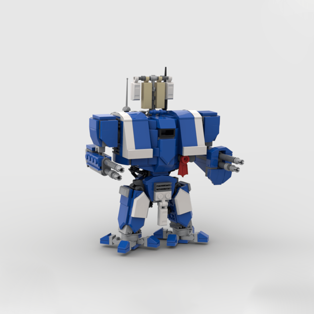 Mocsage Mech Combat Walker Building Blocks - LesDiy -