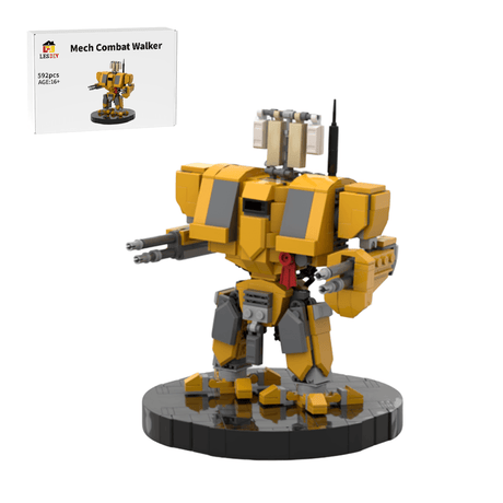 Mocsage Mech Combat Walker Building Blocks - LesDiy -