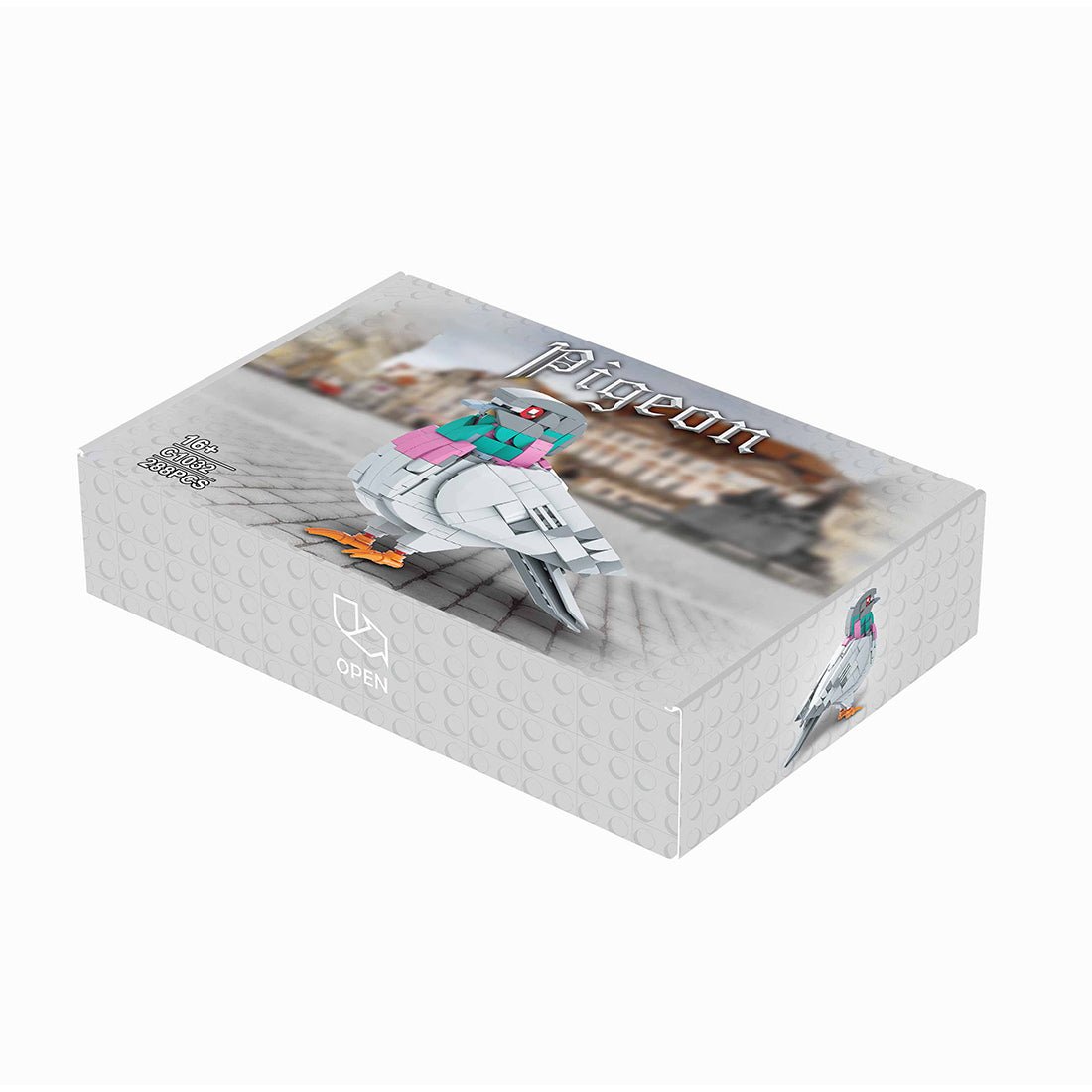 Mocsage MOC - 208738 Feral Pigeon Building Blocks - LesDiy - Building Blocks