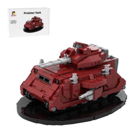 Mocsage Predator Tank Building Blocks - LesDiy -