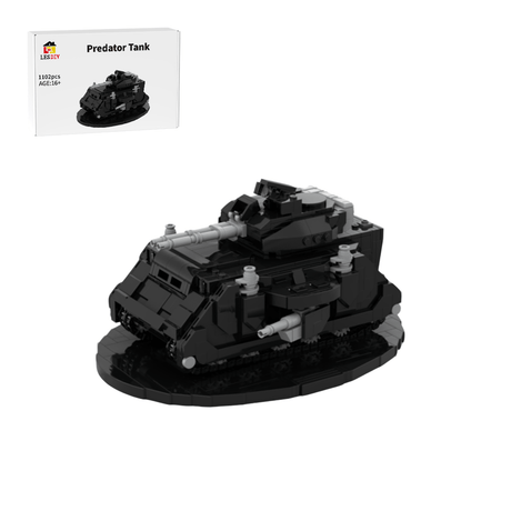 Mocsage Predator Tank Building Blocks - LesDiy -