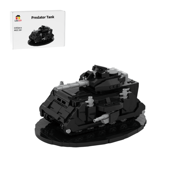 Mocsage Predator Tank Building Blocks - LesDiy -