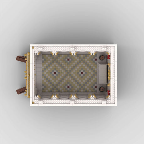 Module 2 for MOC - 136729 Ancient Roman Temple Castle Building Blocks Set - LesDiy