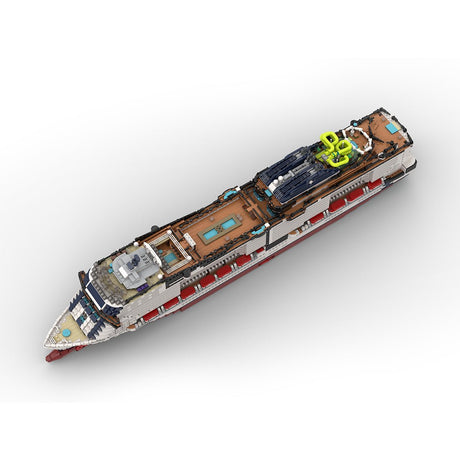 MSC - fisrt - Grandiosa Active Italian Cruise Ship Building Blocks - LesDiy - Building Blocks