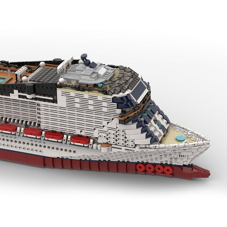 MSC - fisrt - Grandiosa Active Italian Cruise Ship Building Blocks - LesDiy - Building Blocks
