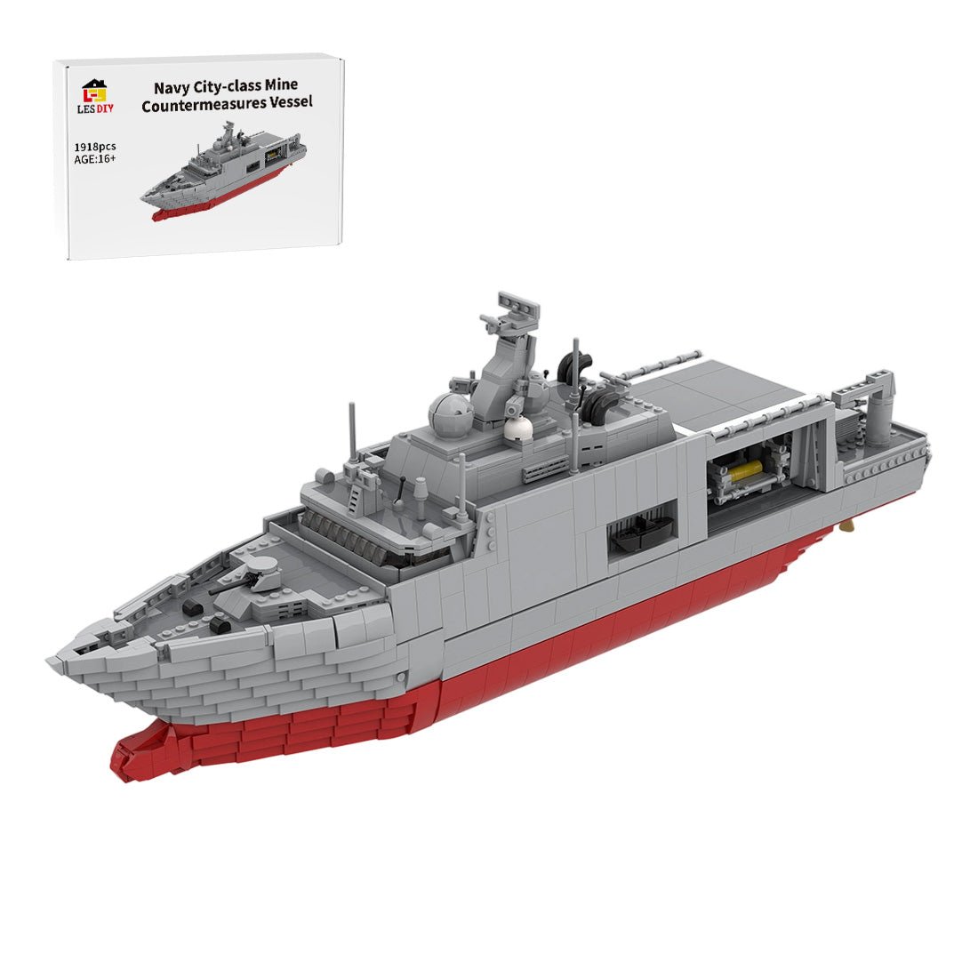 Navy City - class Mine Countermeasures Vessel - LesDiy -