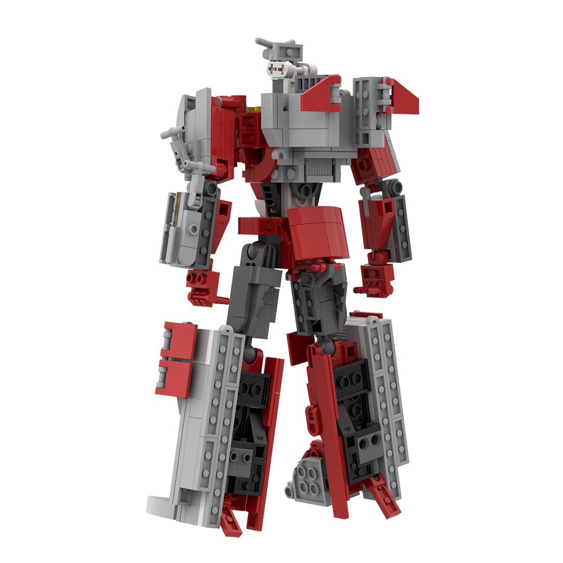 Nimitz-Class Aircraft Carrier Transforming Mecha Building Blocks-LesDiy-Building Blocks-