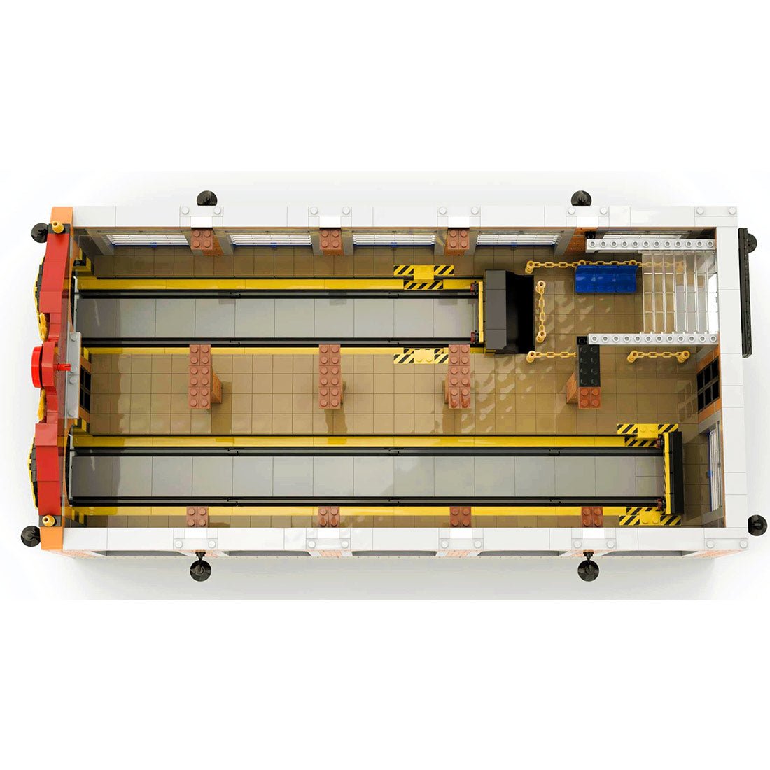 Railway Steam Train Museum Building Blocks - LesDiy - Building Blocks