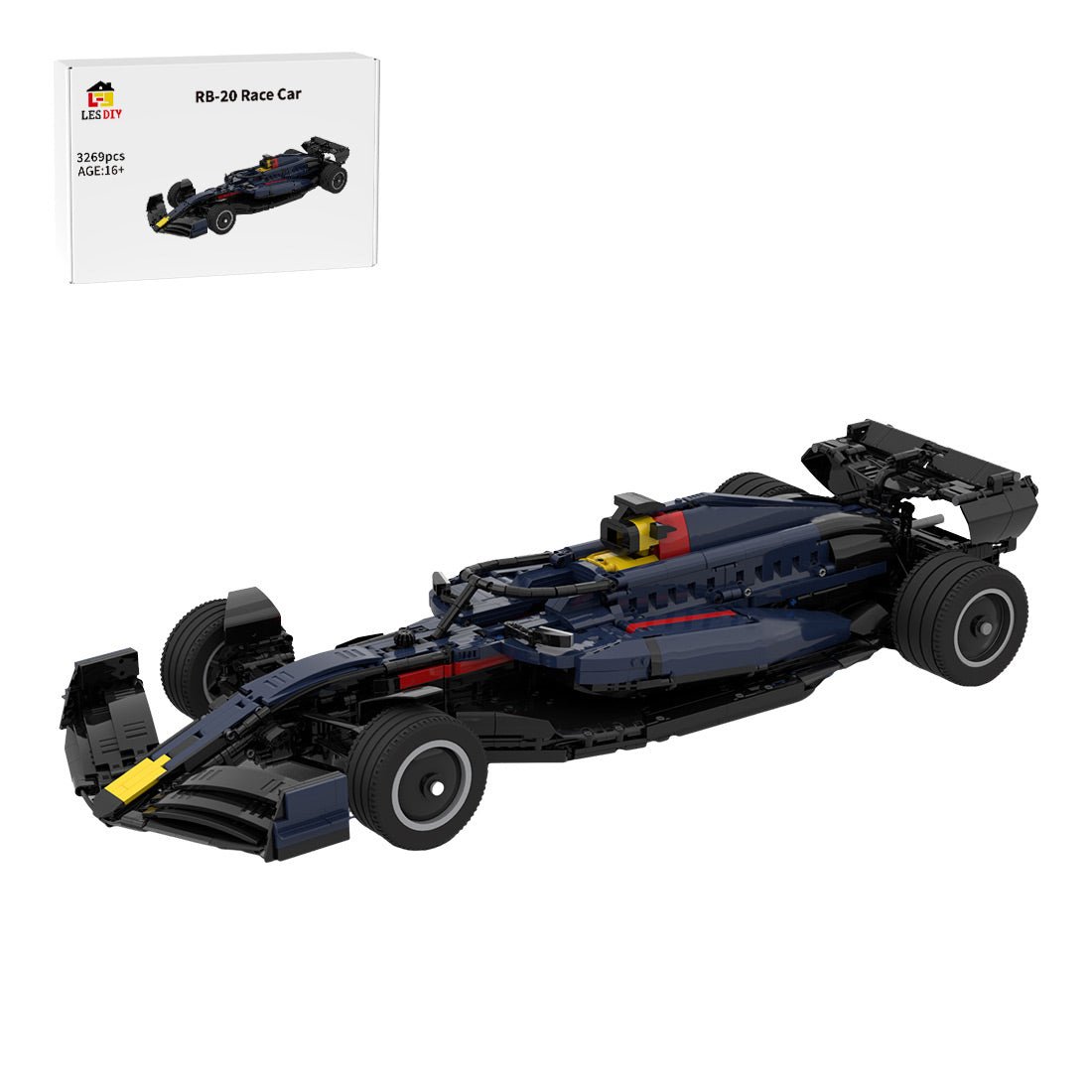 RB - 20 1/8 Scale Race Car - LesDiy -