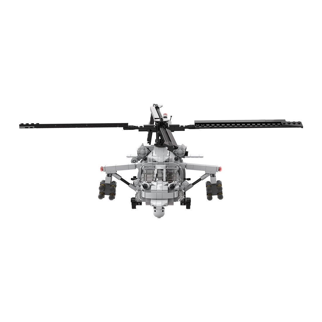Seahawk MH - 60s Military Copter Model DIY Assembly Building Blocks - LesDiy - Building Blocks
