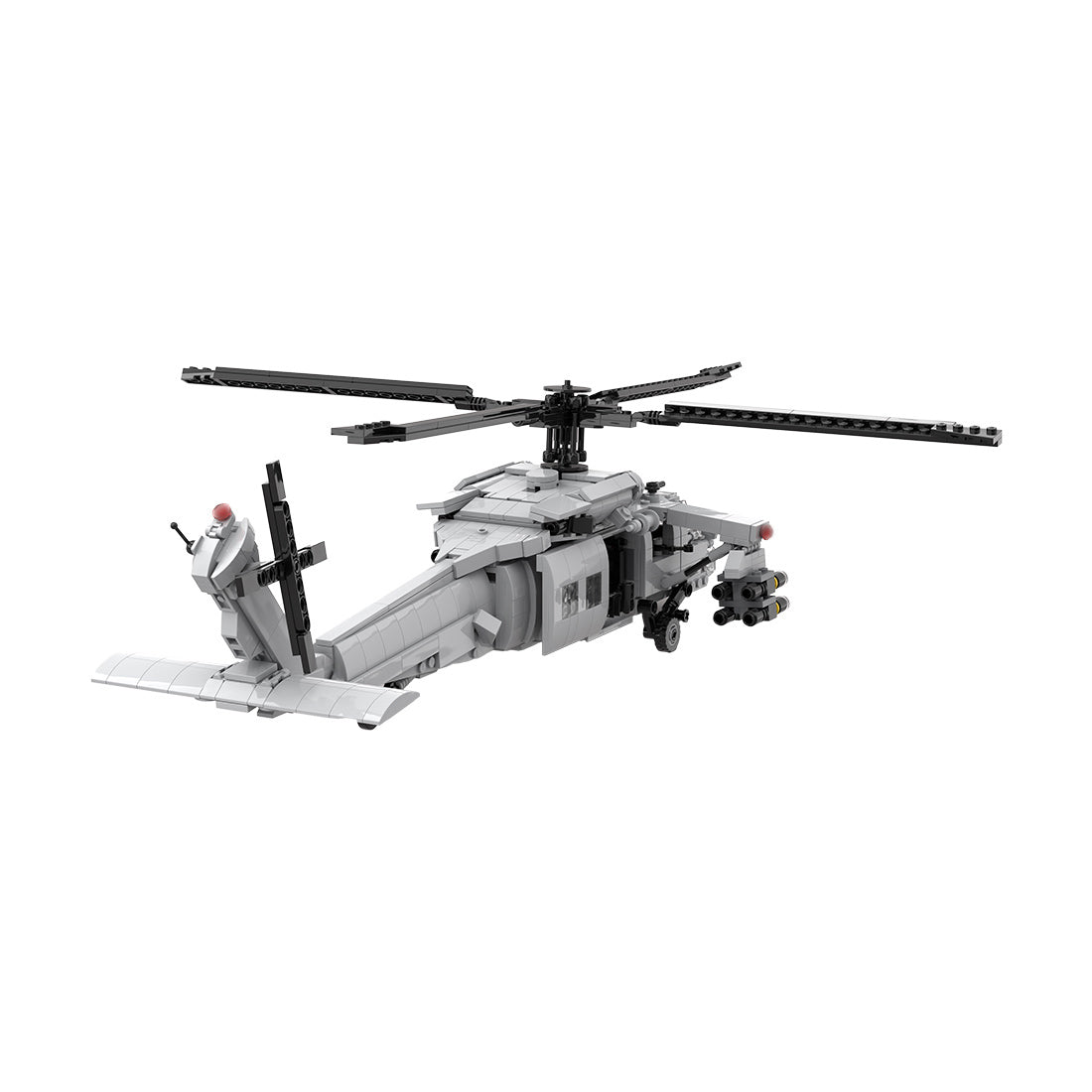 Seahawk MH - 60s Military Copter Model DIY Assembly Building Blocks - LesDiy - Building Blocks