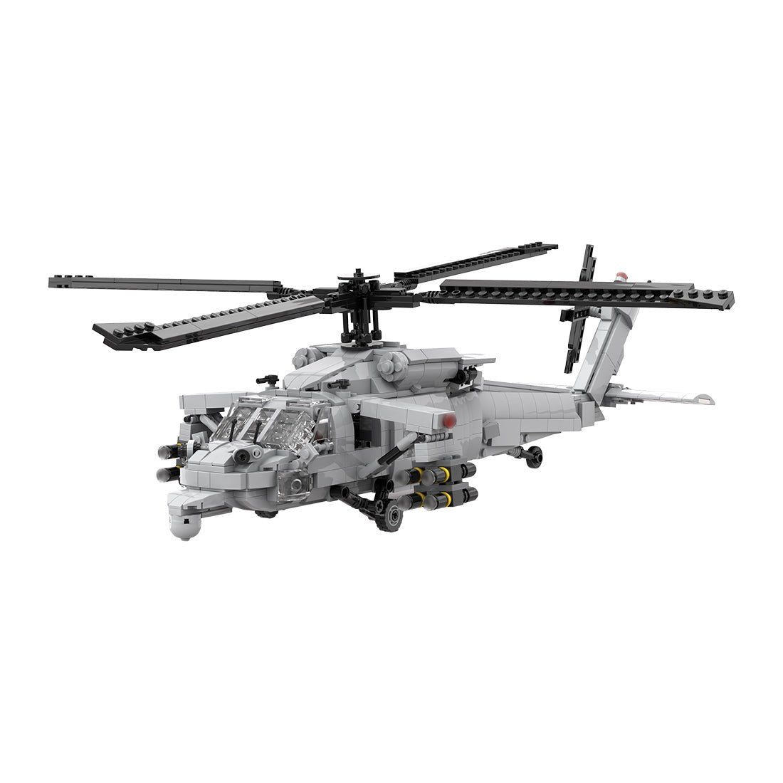 Seahawk MH - 60s Military Copter Model DIY Assembly Building Blocks - LesDiy - Building Blocks
