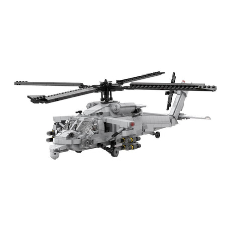 Seahawk MH - 60s Military Copter Model DIY Assembly Building Blocks - LesDiy - Building Blocks