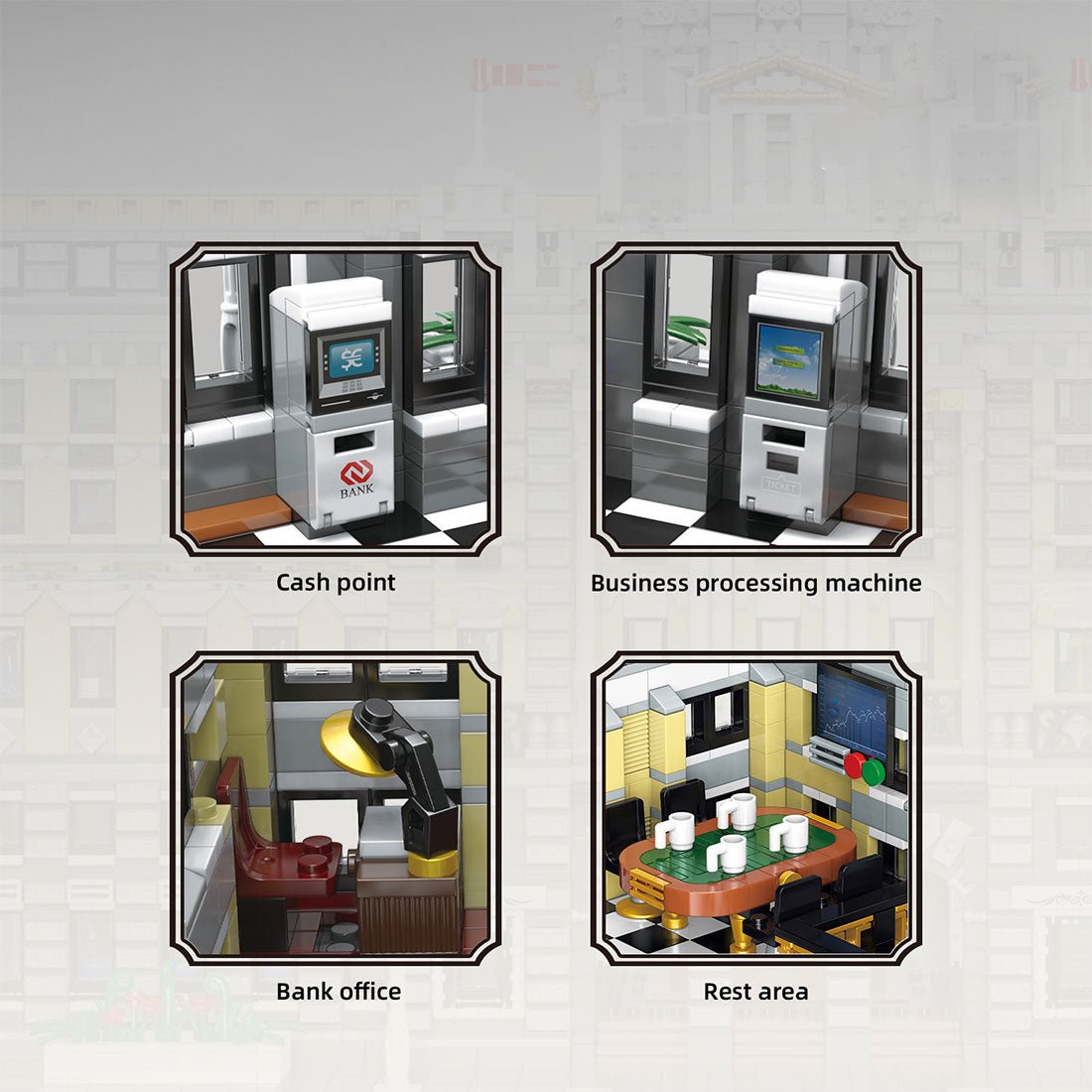 Shanghai Bank Building Assembly Toy - LesDiy -