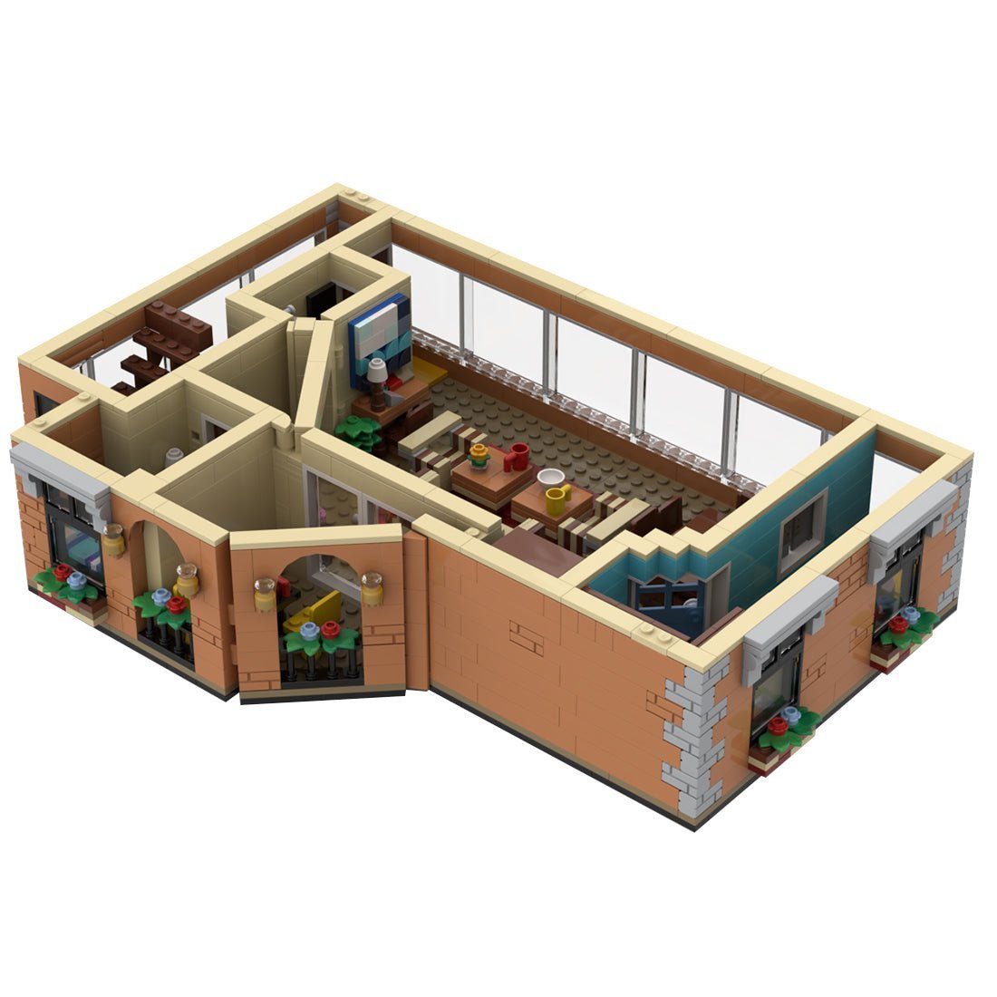 SitComplex Apartment Modular Building Set - LesDiy -