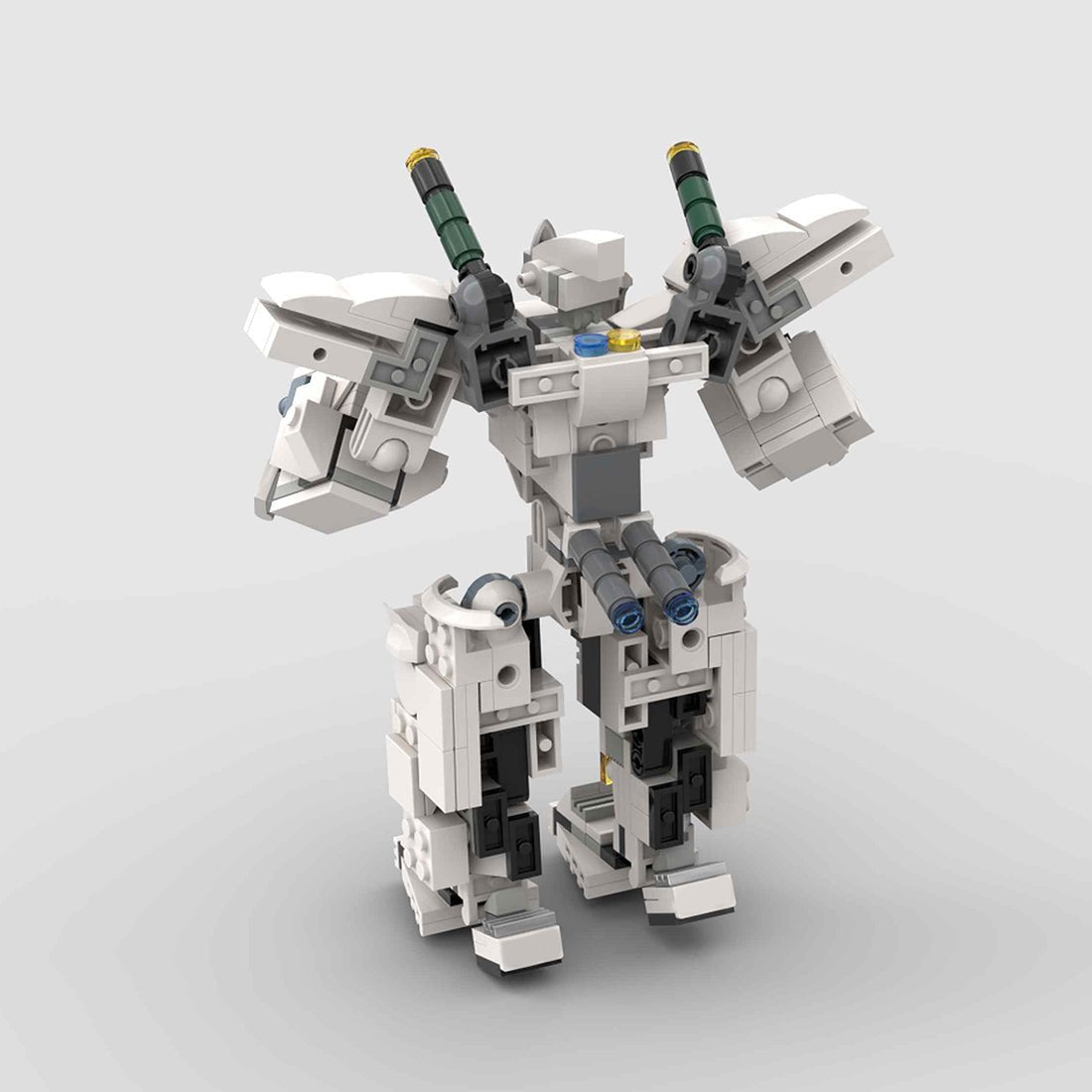 Skymech Heavy Armor Sci-Fi Mecha Building Blocks-LesDiy-Building Blocks-
