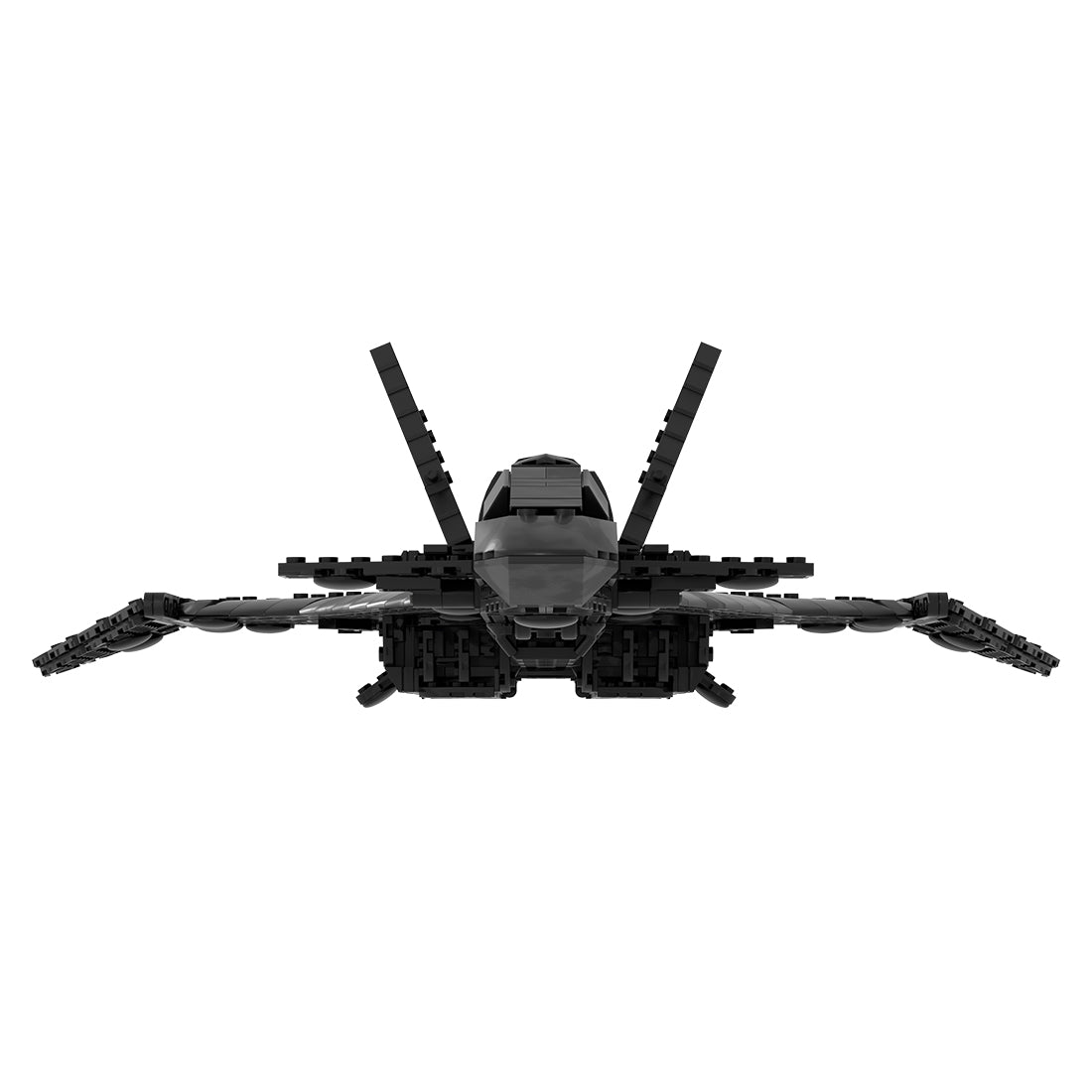 Soviet Supersonic Fighter - Interceptor MIG - 31 Firefox Building Blocks - LesDiy - MOC