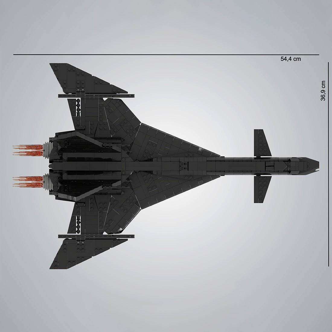 Soviet Supersonic Fighter - Interceptor MIG - 31 Firefox Building Blocks - LesDiy - MOC