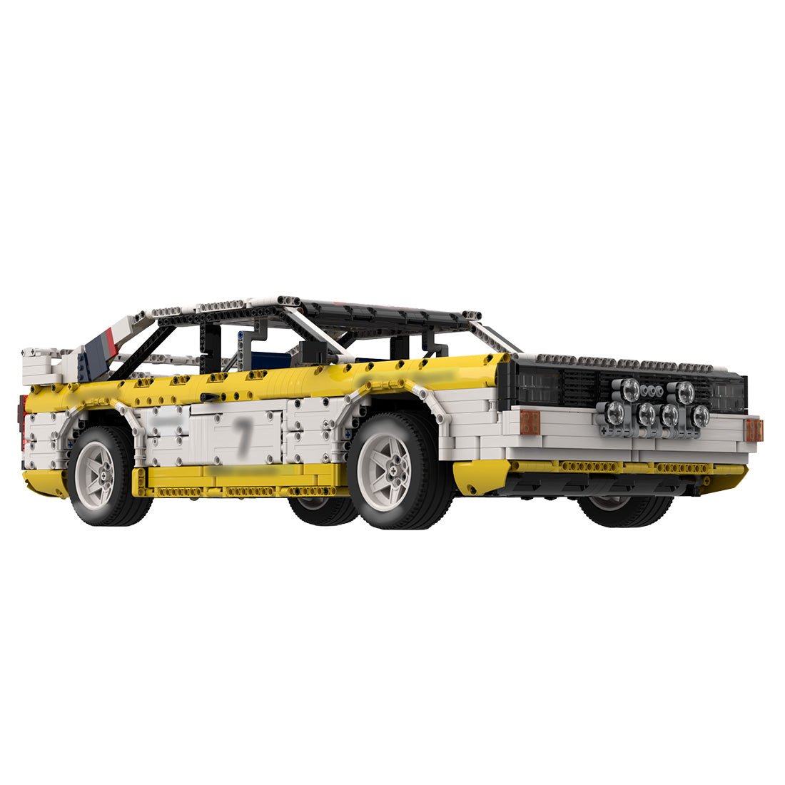 Sports Car Assembly Model Building Blocks Set Creative Ornament - LesDiy -