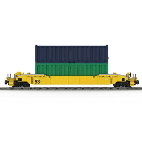 Stackable Container Train DIY Assembly Toy Building Blocks - LesDiy - Locomotive