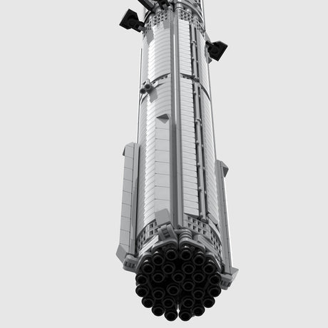 Starship and Super Heavy Booster - LesDiy - Locomotive