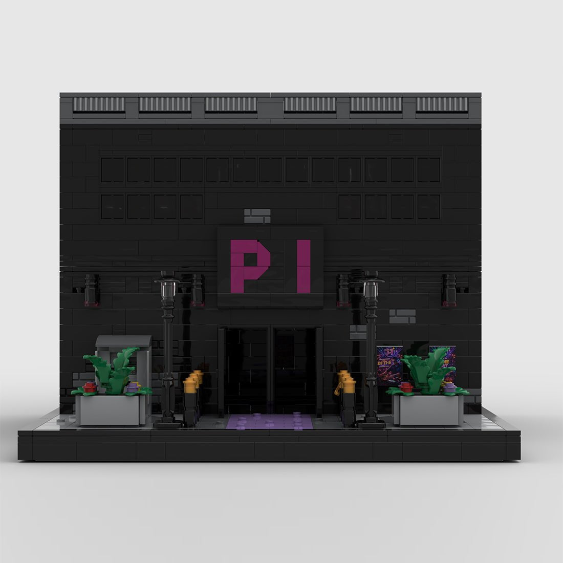 Street View Nightlife Series Dance Club Modular Building Blocks - LesDiy -